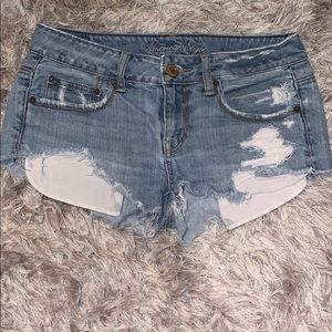 American eagle jean shorts
